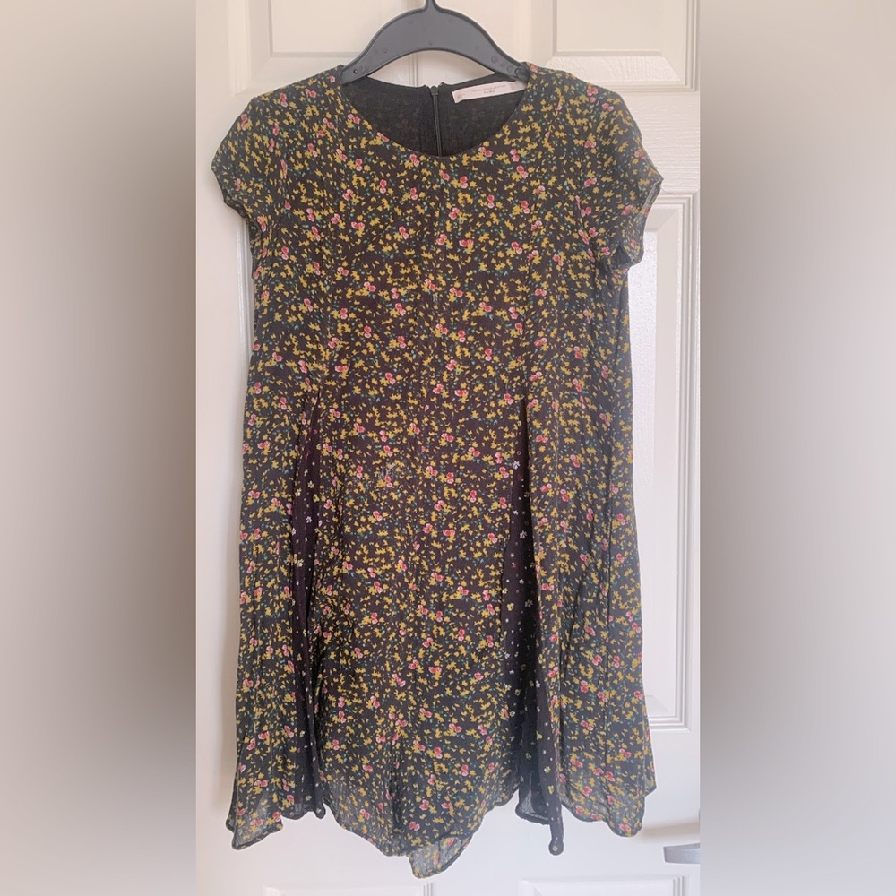 Zara Floral Shortsleeve Summer Dress